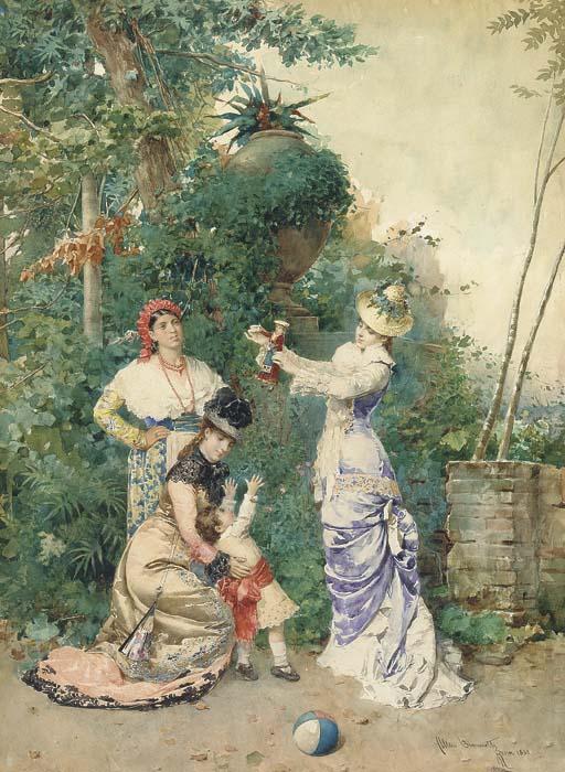 Attilio Simonetti - Playing In The Garden