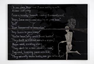 Atul Dodiya - A Crow