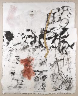 Atul Dodiya - Cloud-Burst 