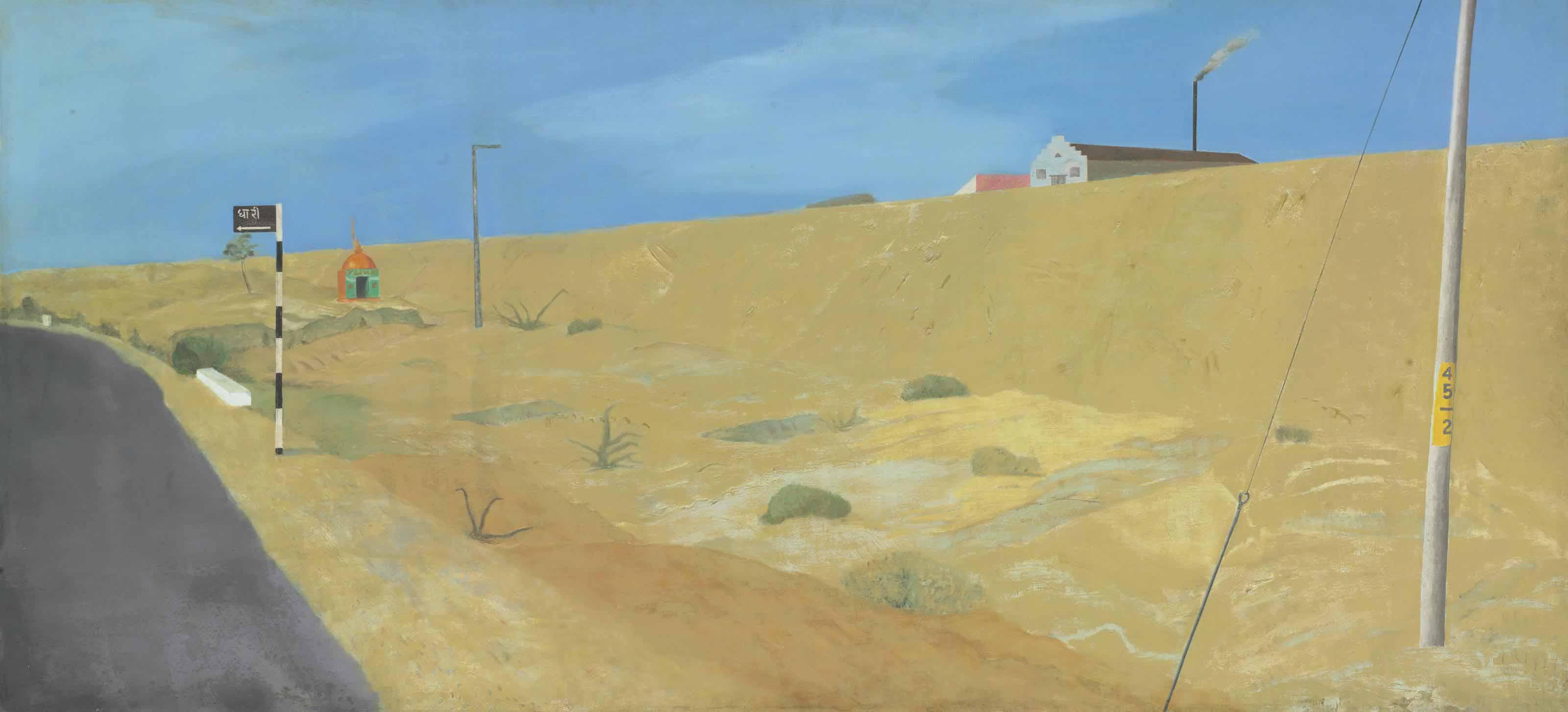 Atul Dodiya - Dhari - 0 K.M.