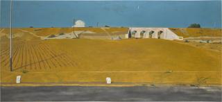 Atul Dodiya - Newly Painted Bridge