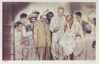 Atul Dodiya - The Post-dated Cheque