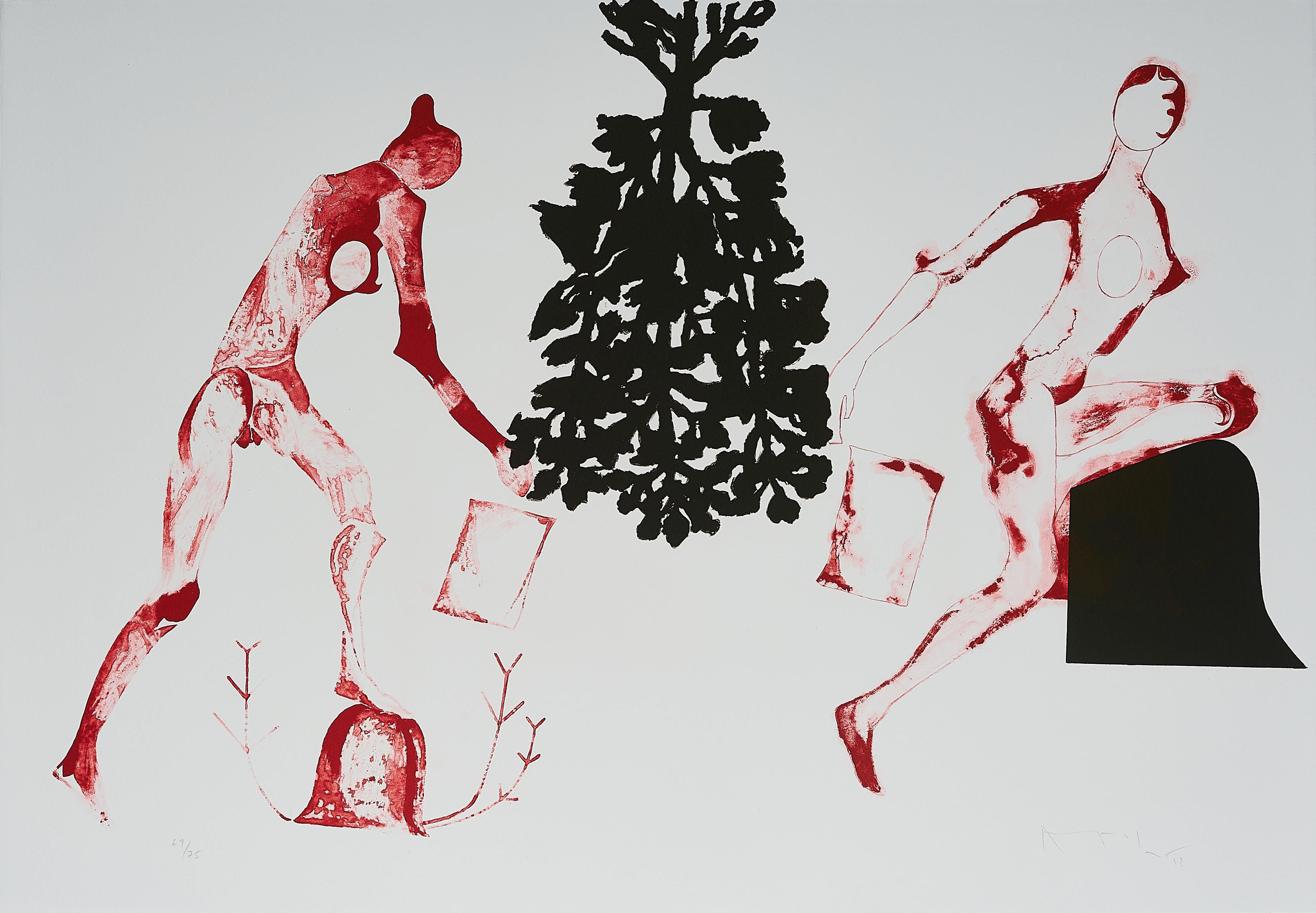 Atul Dodiya - Twins I.