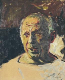 Atul Dodiya - Untitled (Picasso)