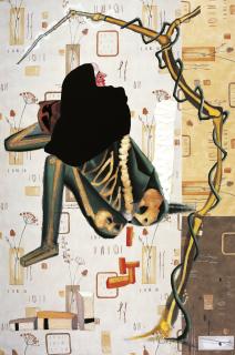 Atul Dodiya - Woman from Kabul