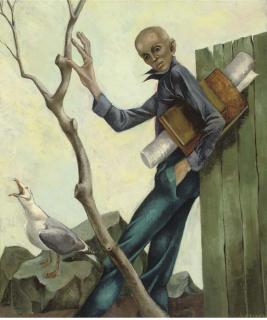 Audrey Cruddas - Artist With A Seagull