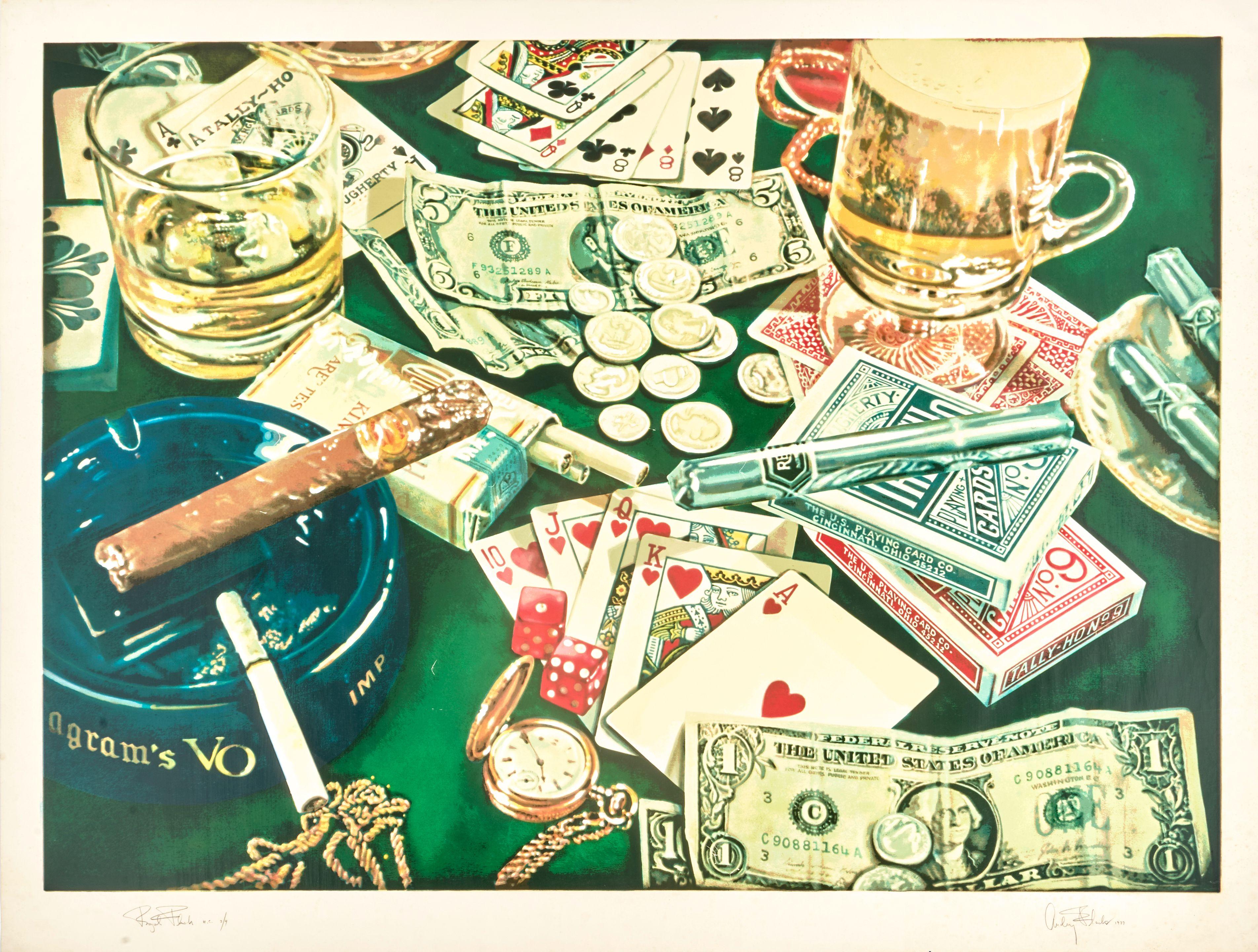 Audrey Flack - Royal Flush