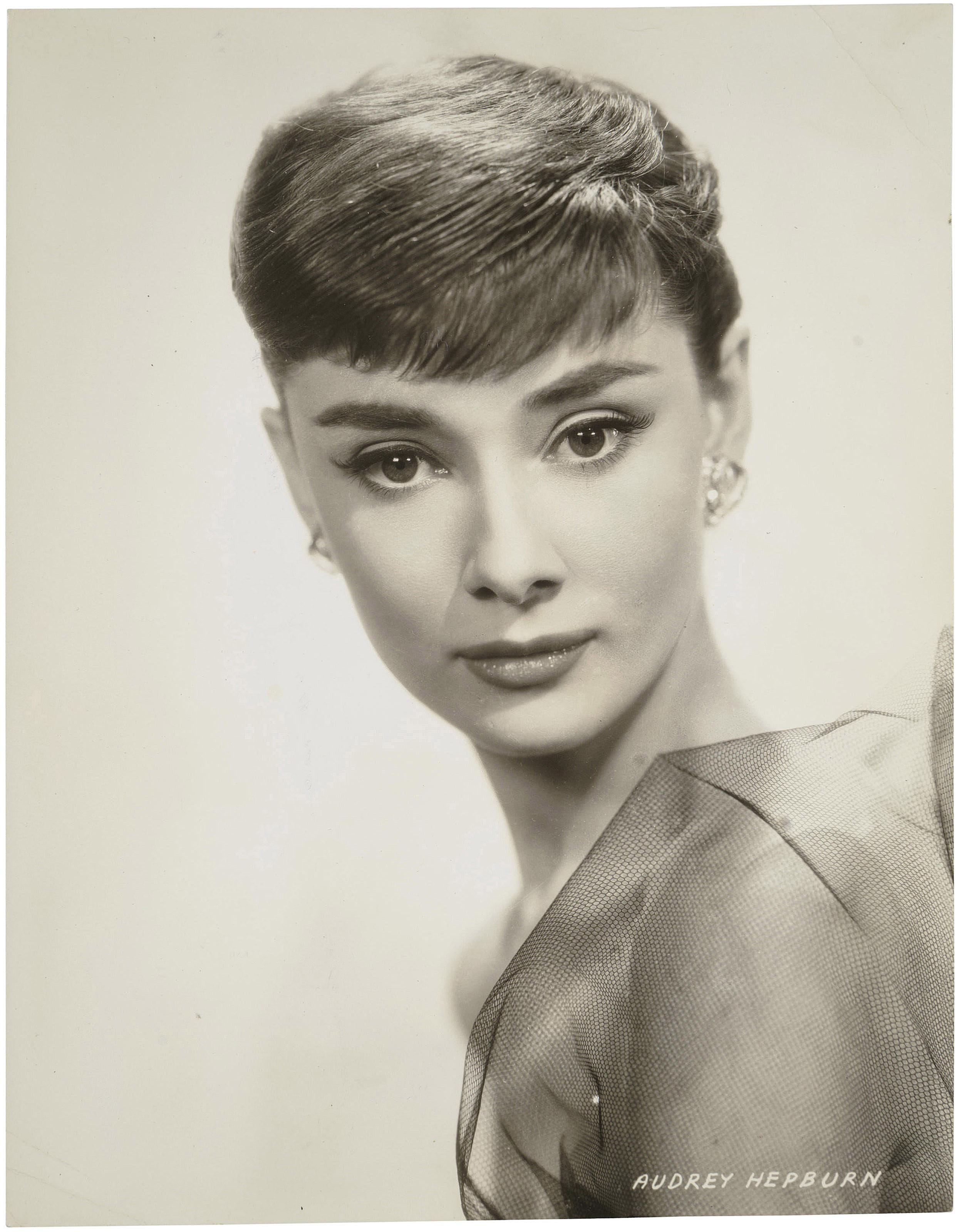 Audrey Hepburn for the 1954 Paramount production Sabrina, circa 1953