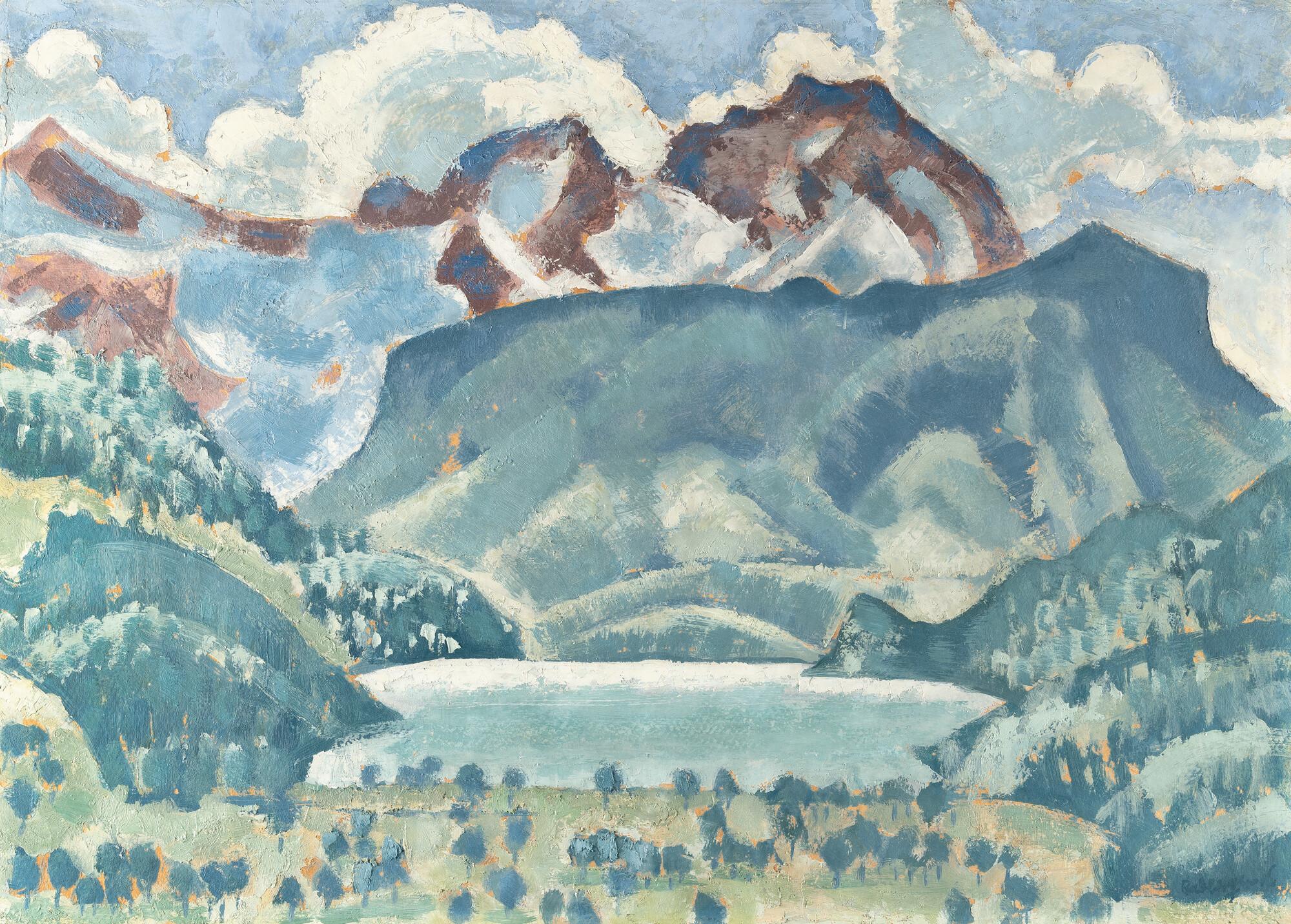 August Babberger - Schweizer Landschaft