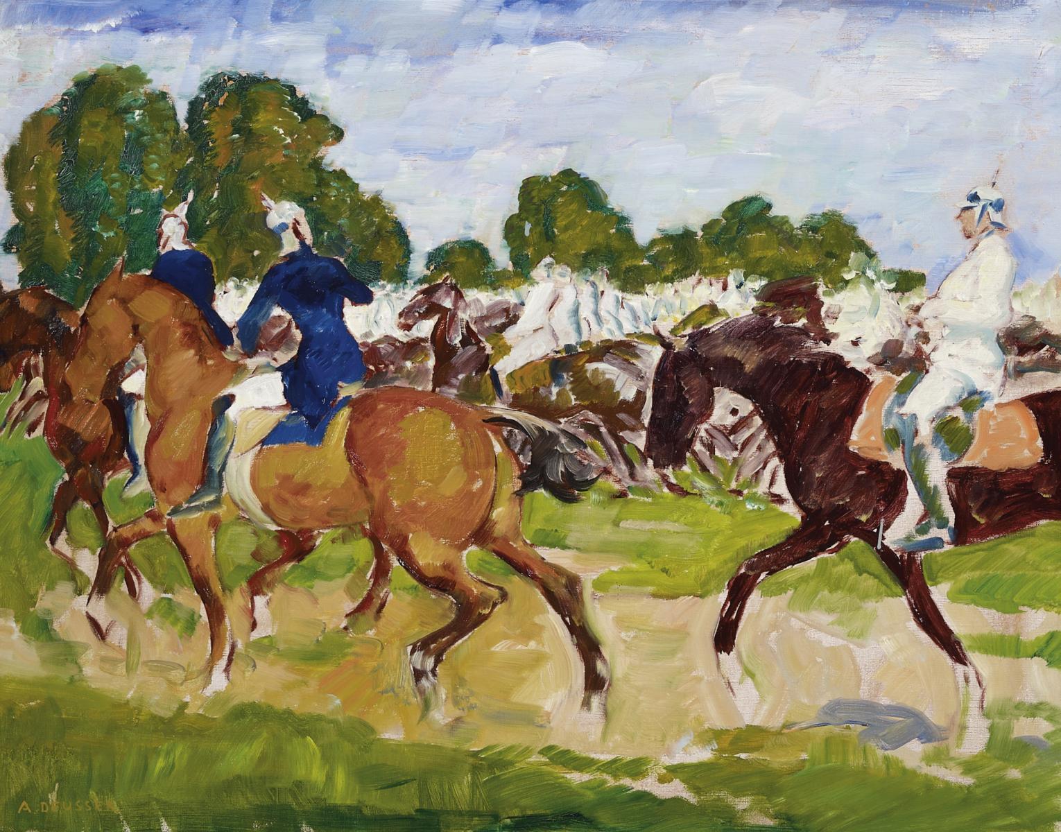 August Deusser - Kürrassiere