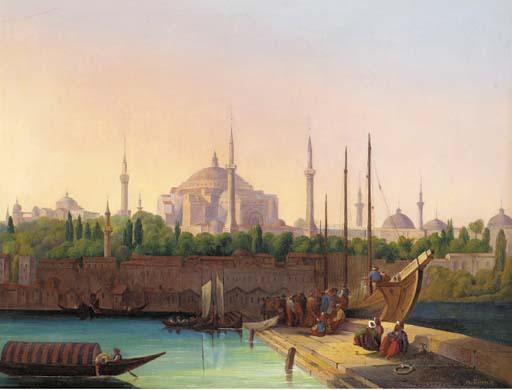 August Finke - Haghia Sophia, Istanbul