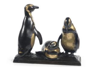 August Gaul - Three pinguins