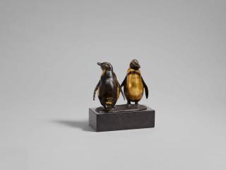 August Gaul - Zwei Pinguine.