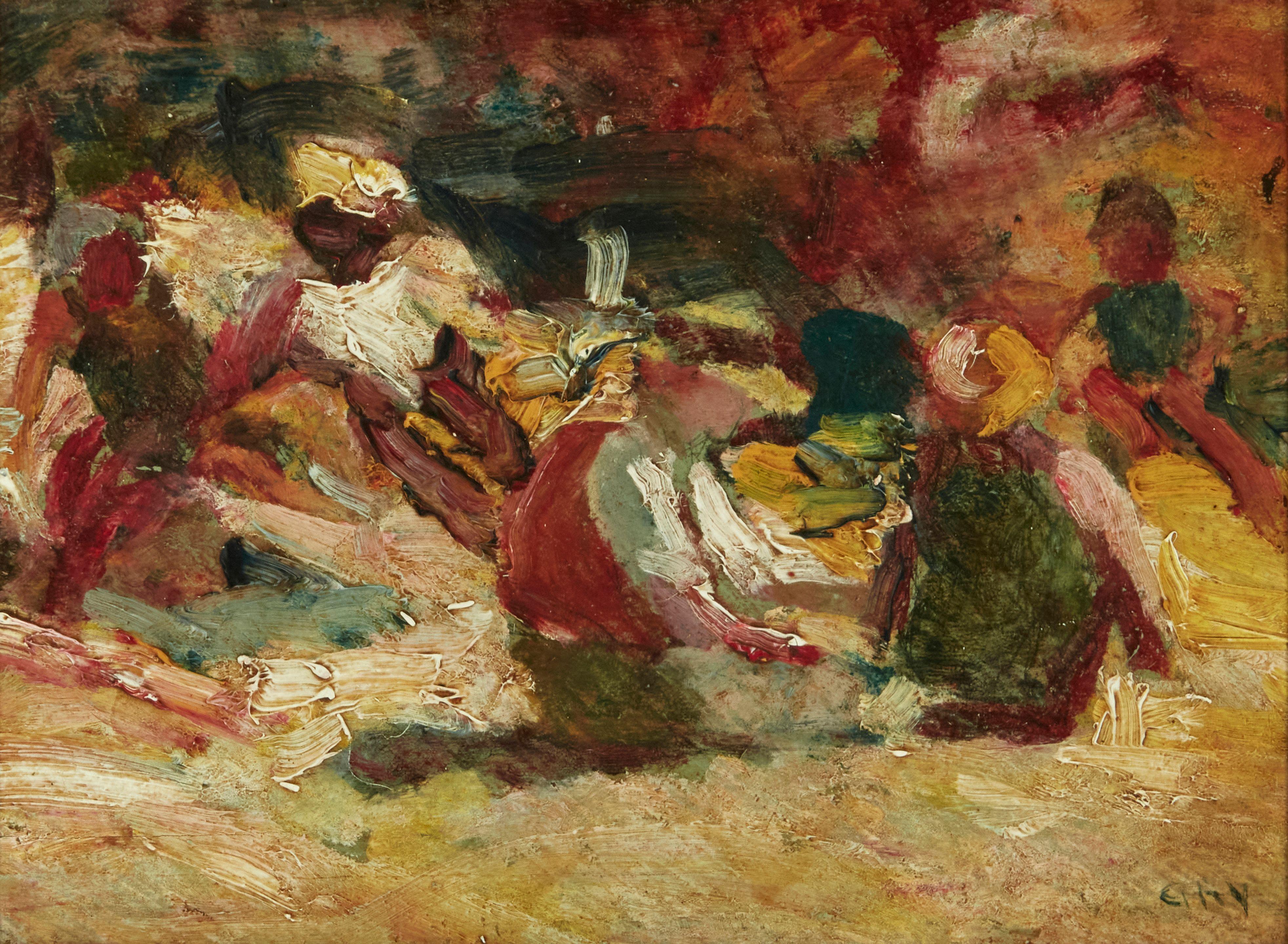 August Gay - On the Beach