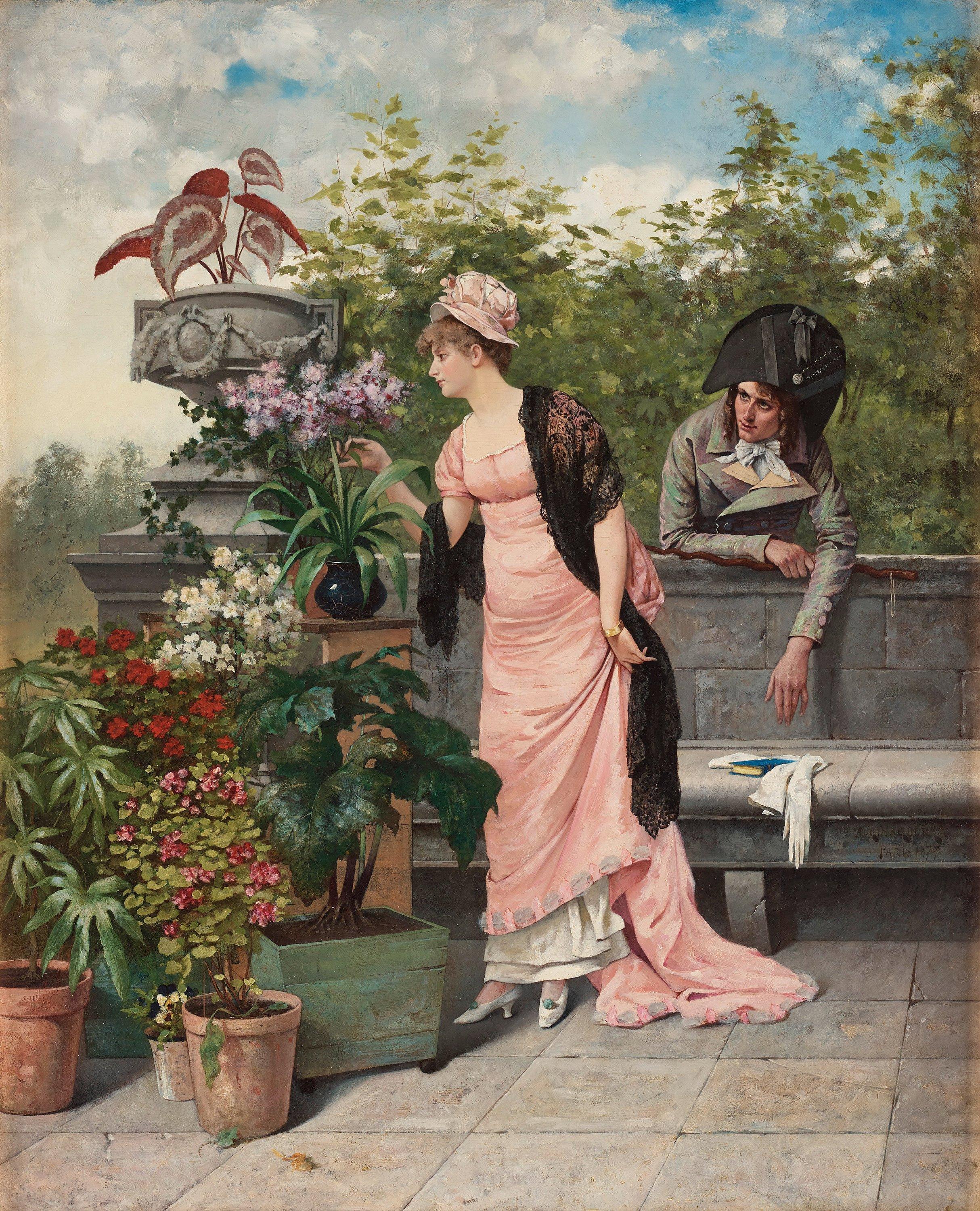 August Hagborg - Courtship