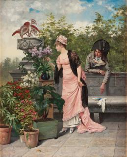 August Hagborg - Courtship