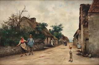 August Hagborg - The village feud
