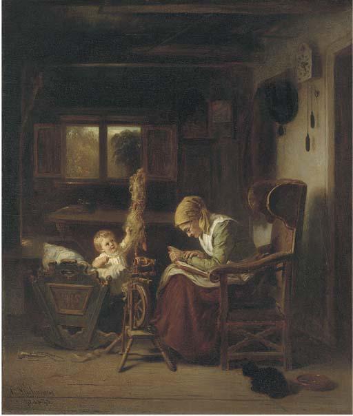 August Heinrich Niedmann - A story for the baby