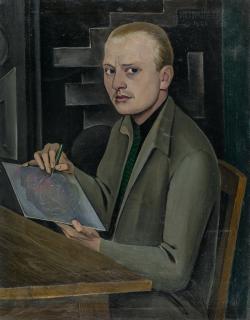 August Heitmüller - Künstlerbildnis