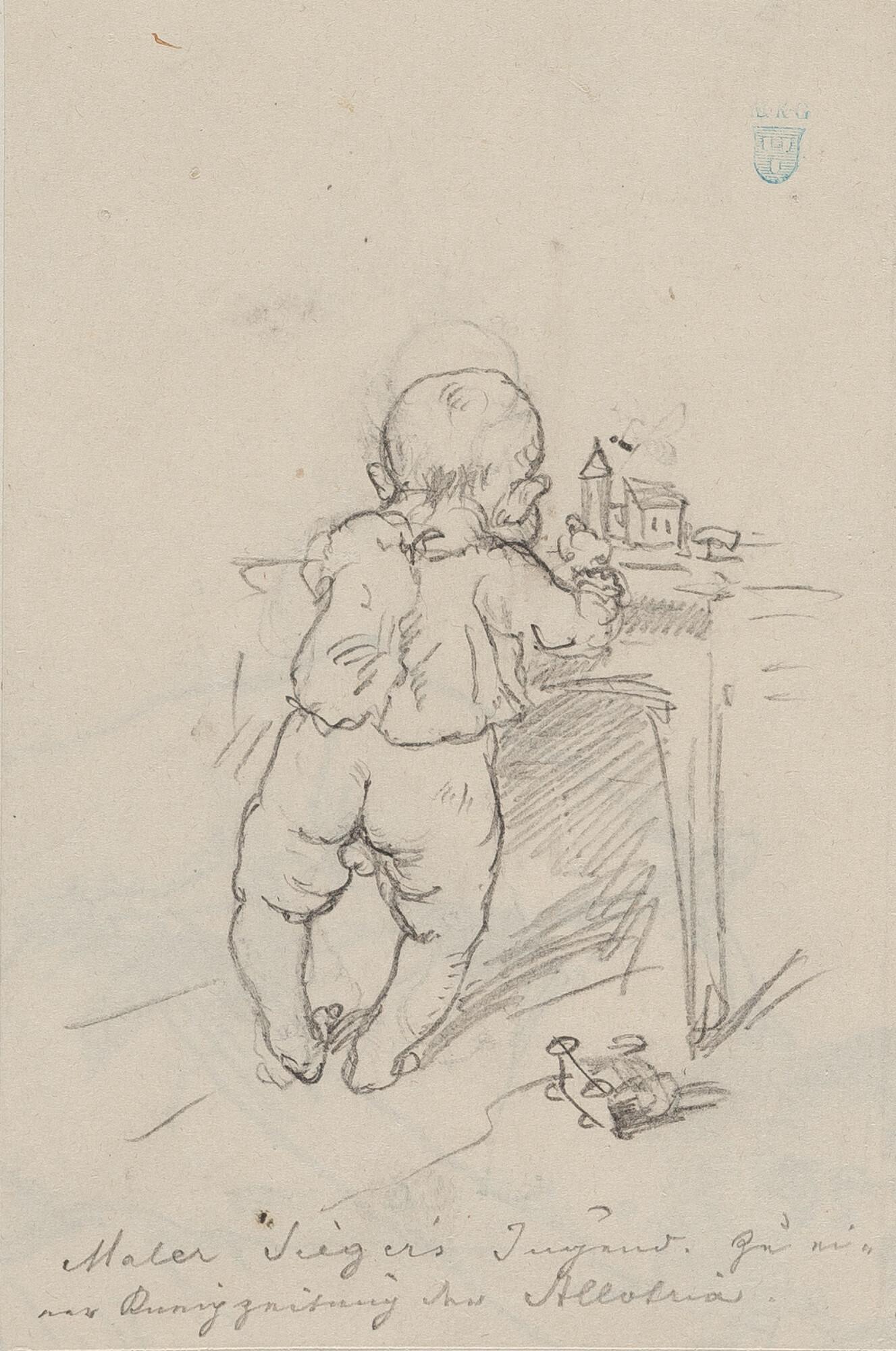 August Holmberg - 6 Bll.: Künstlerkarikaturen