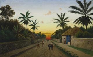 August Löhr - Camino A La Playa (Acapulco)
