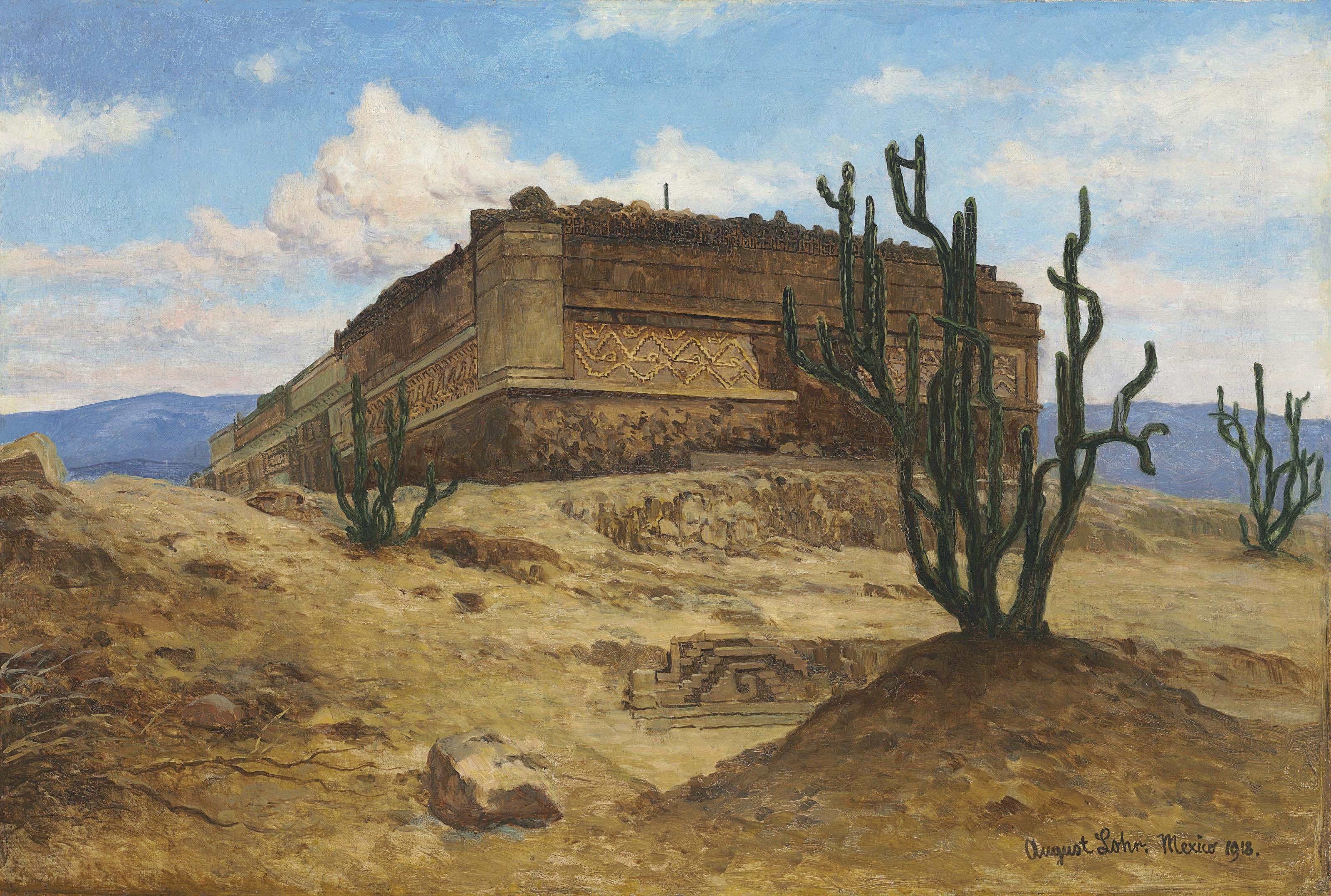 August Löhr - Mitla