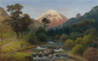 August Löhr - Pico De Orizaba (Citlaltépetl)