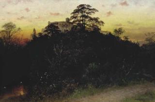 August Löhr - The Palace of Chapultepec, Mexico City