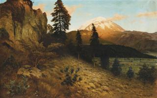 August Löhr - Vista Del Popocatépetl