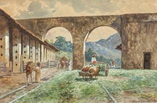 August Lohr - Mexikanische Zuckerfabrik.