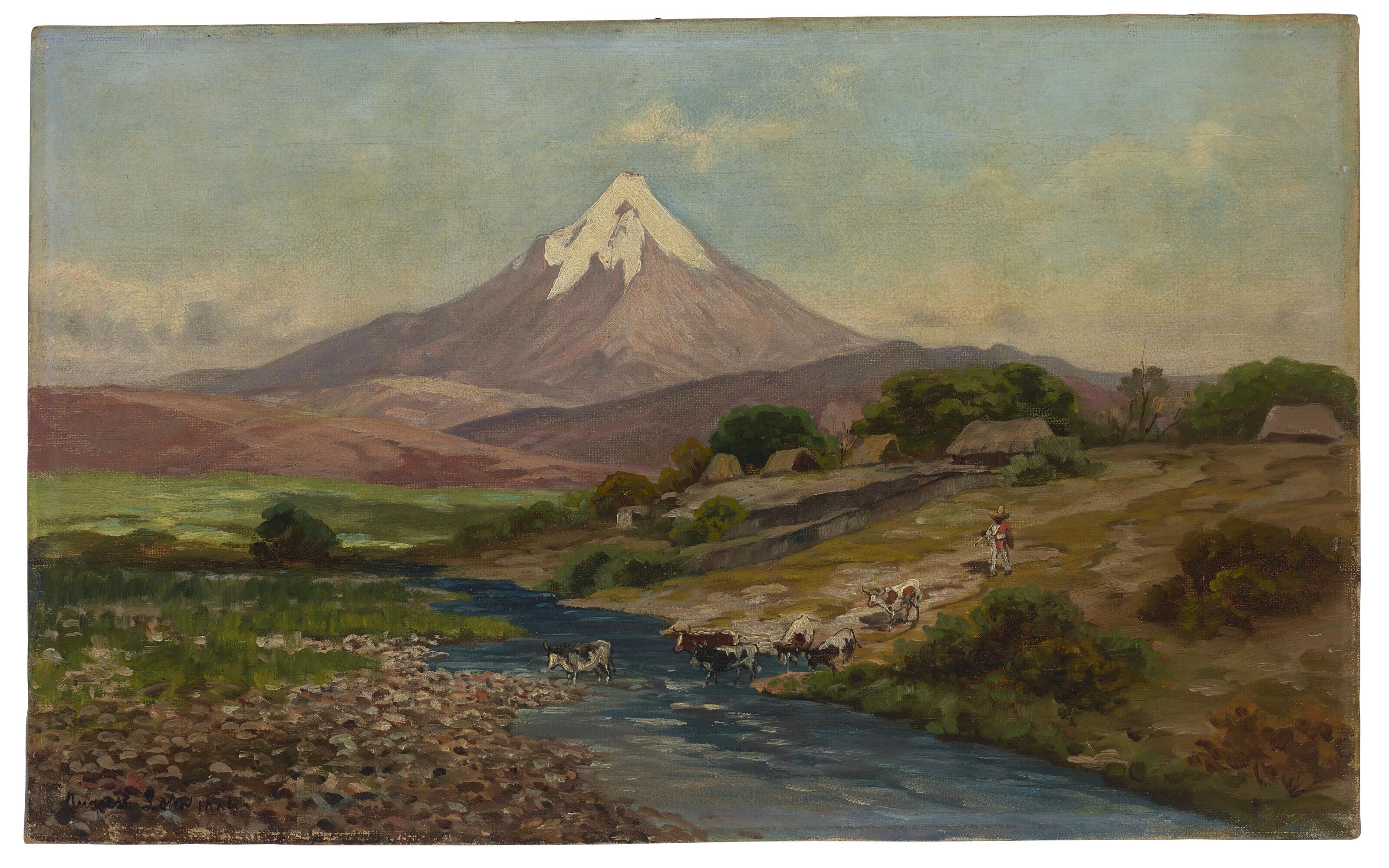 August Lohr - Popocatépetl