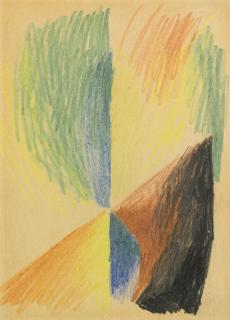 August Macke - Abstrakte Formen Xiv (Abstract Forms Xiv)