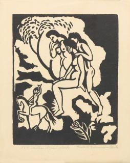 August Macke - Begrüßung.