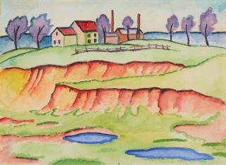 August Macke - Sandgrube