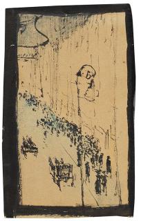 August Macke - Strasse in Paris