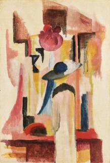 August Macke - Studie Zu Hellem Schaufenster (Study For Bright Shop Window)