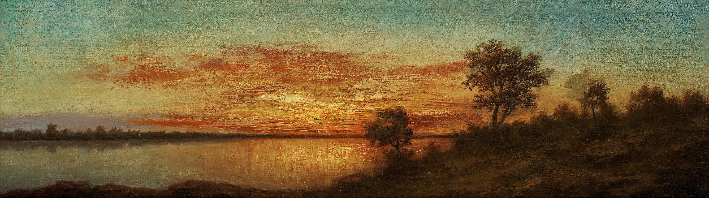 August Malmström - Sunset