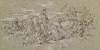 August Richter - Die Kartoffelernte