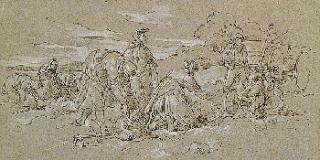 August Richter - Die Kartoffelernte