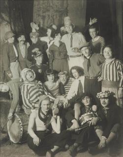 August Sander - Artists\' Carnival, Cologne, 1931