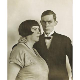 August Sander - Couple De Peintres (Marta Hegemann Et Anton Räderscheidt), Vers 1925