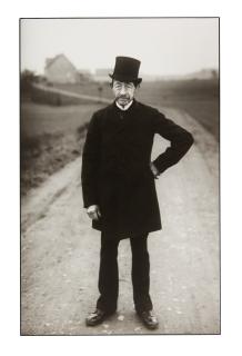 August Sander - Farmer on His Way to Church