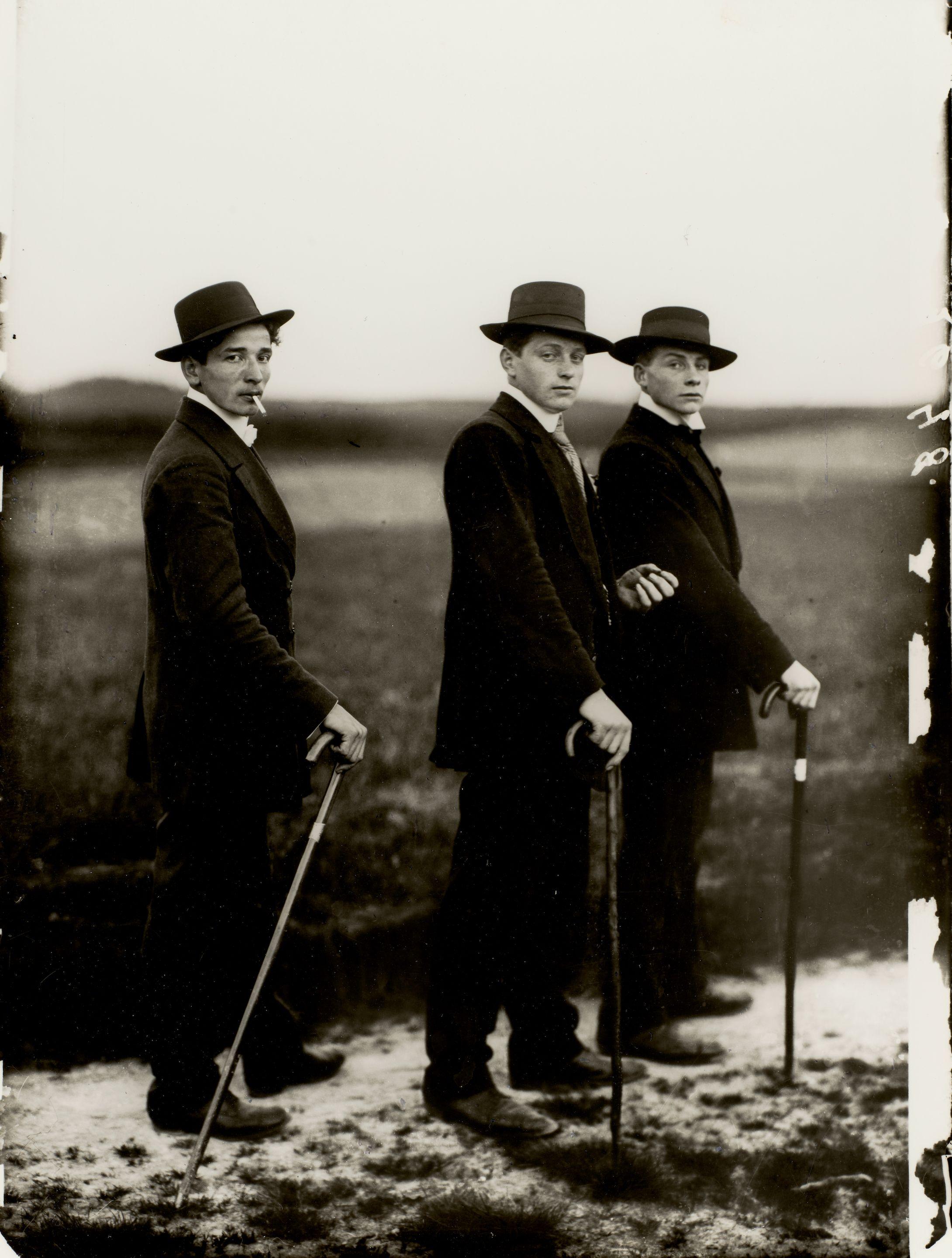 August Sander - Jungbauern (Young Farmers), Westerwald