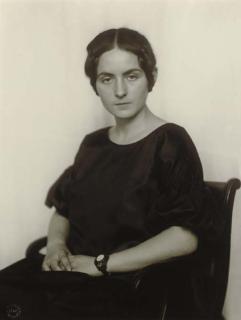 August Sander - Seated Woman, Cologne, 1923 and Son of the Cologne Brewer Freidrich Winter, Cologne, 1924