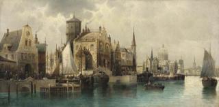 August Von Siegen - A Harbor Town