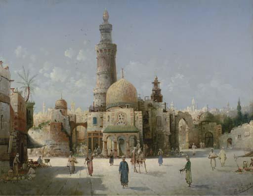August von Siegen - An Oriental Town