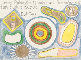 August Walla - Ohne Titel (Tuhan Saboath…)