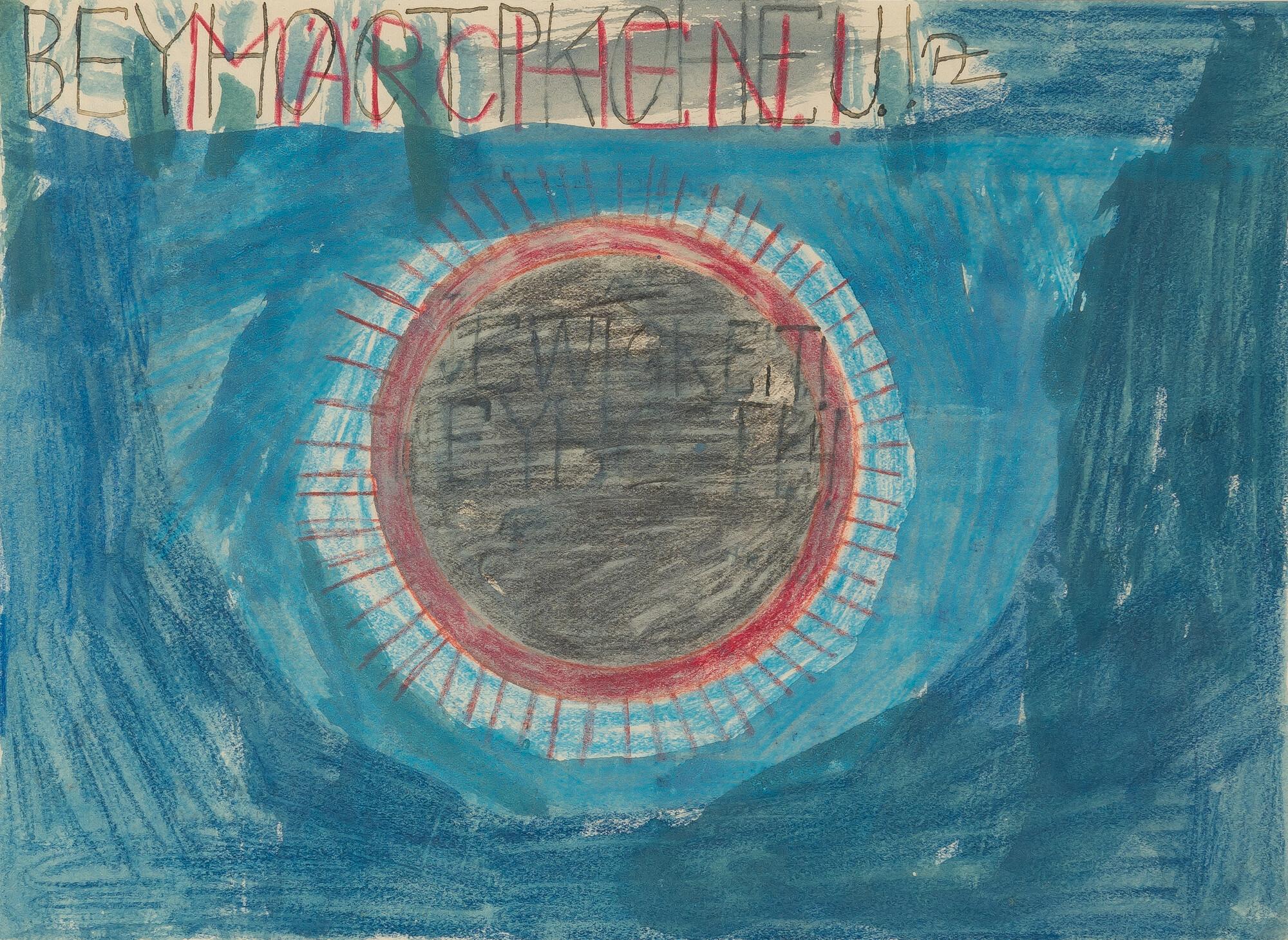 August Walla - Recto: Märchen.! – Verso: Ohne Titel