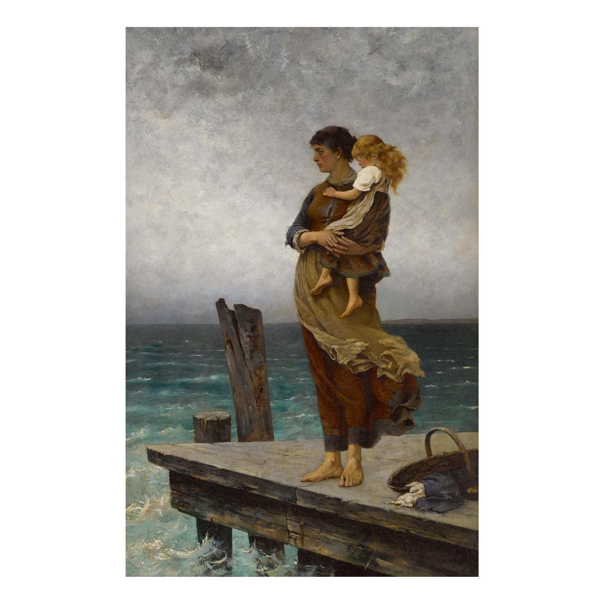 August Wilhelm Nikolaus Hagborg - Waiting