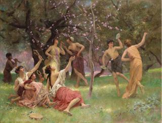 Auguste-Alexandre Hirsch - The Celebration of Spring
